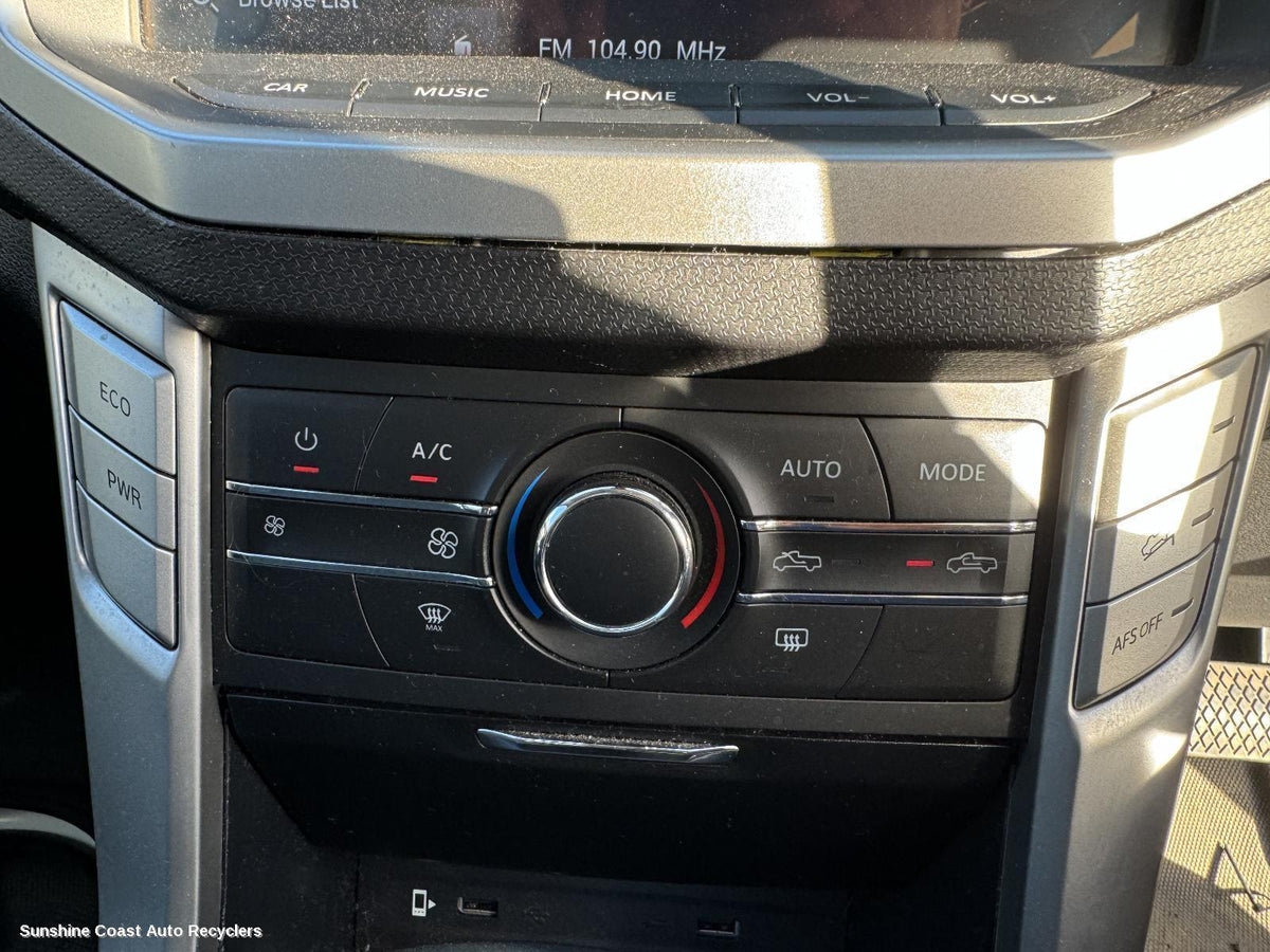 2017-2021 Ldv T60 Heater Ac Controls