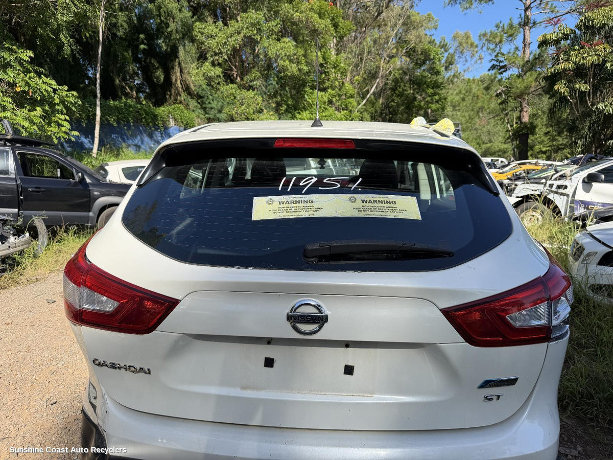 2013-2017 Nissan Qashqai Bootlid Tailgate