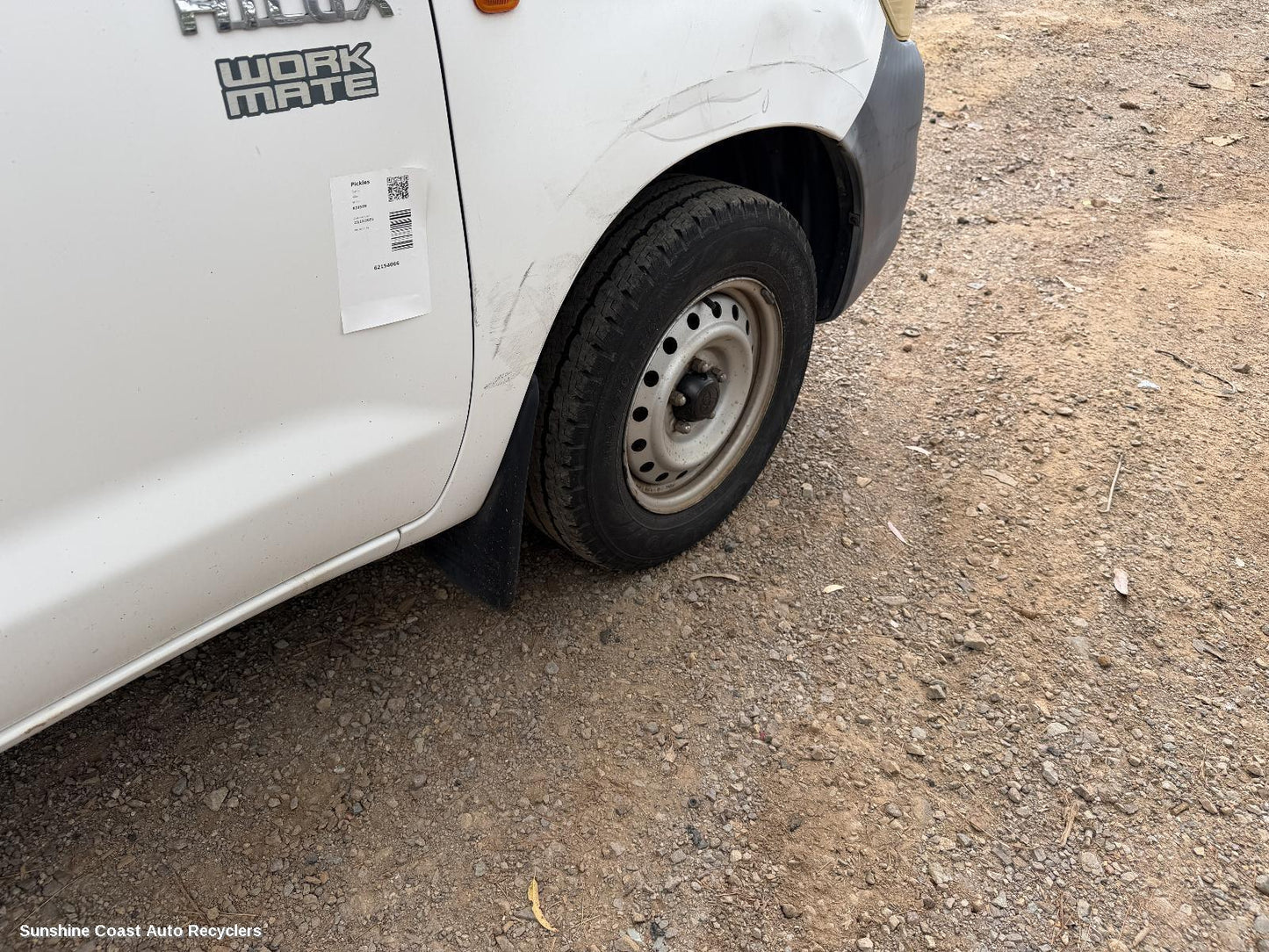 2012 Toyota Hilux Mud Flaps