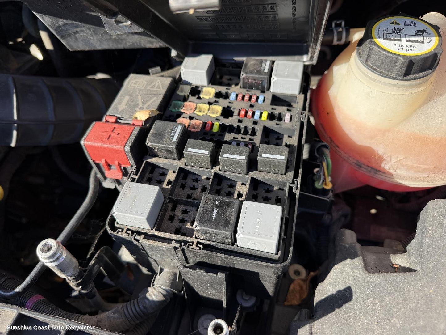 2013-2019 Ford Transit Custom Fuse Box