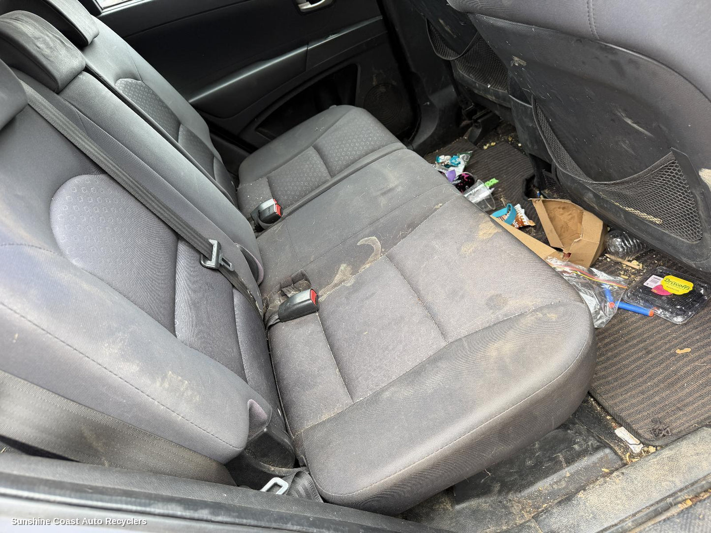 2011-2019 Ssangyong Korando 2nd Seat  Rear Seat