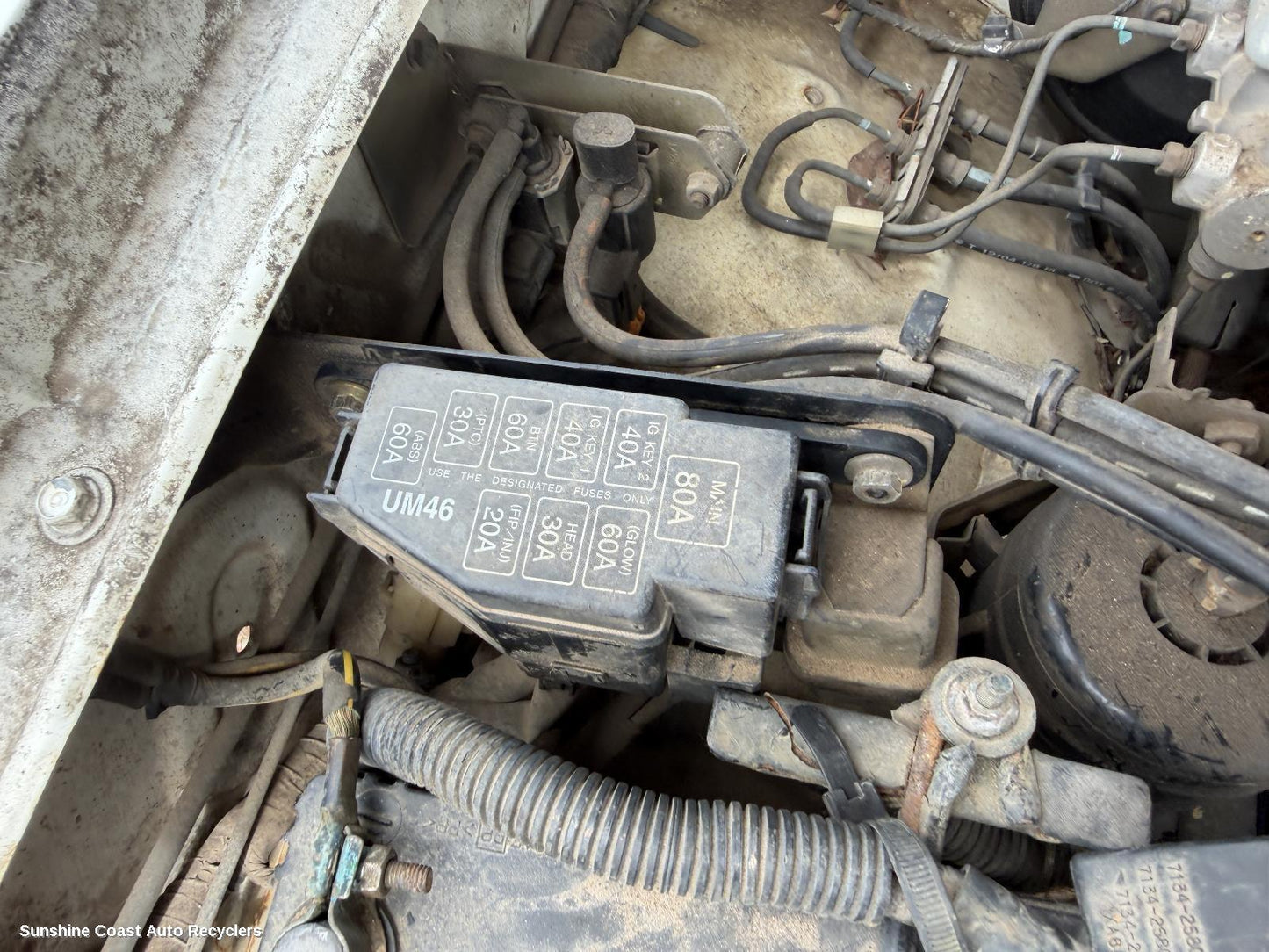 2002-2006 Ford Courier Fuse Box