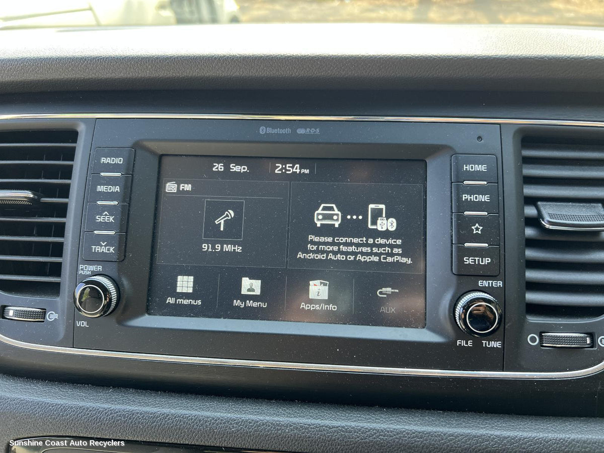 2015-2020 Kia Carnival/grand Carnival Radio Cd Dvd Sat Tv