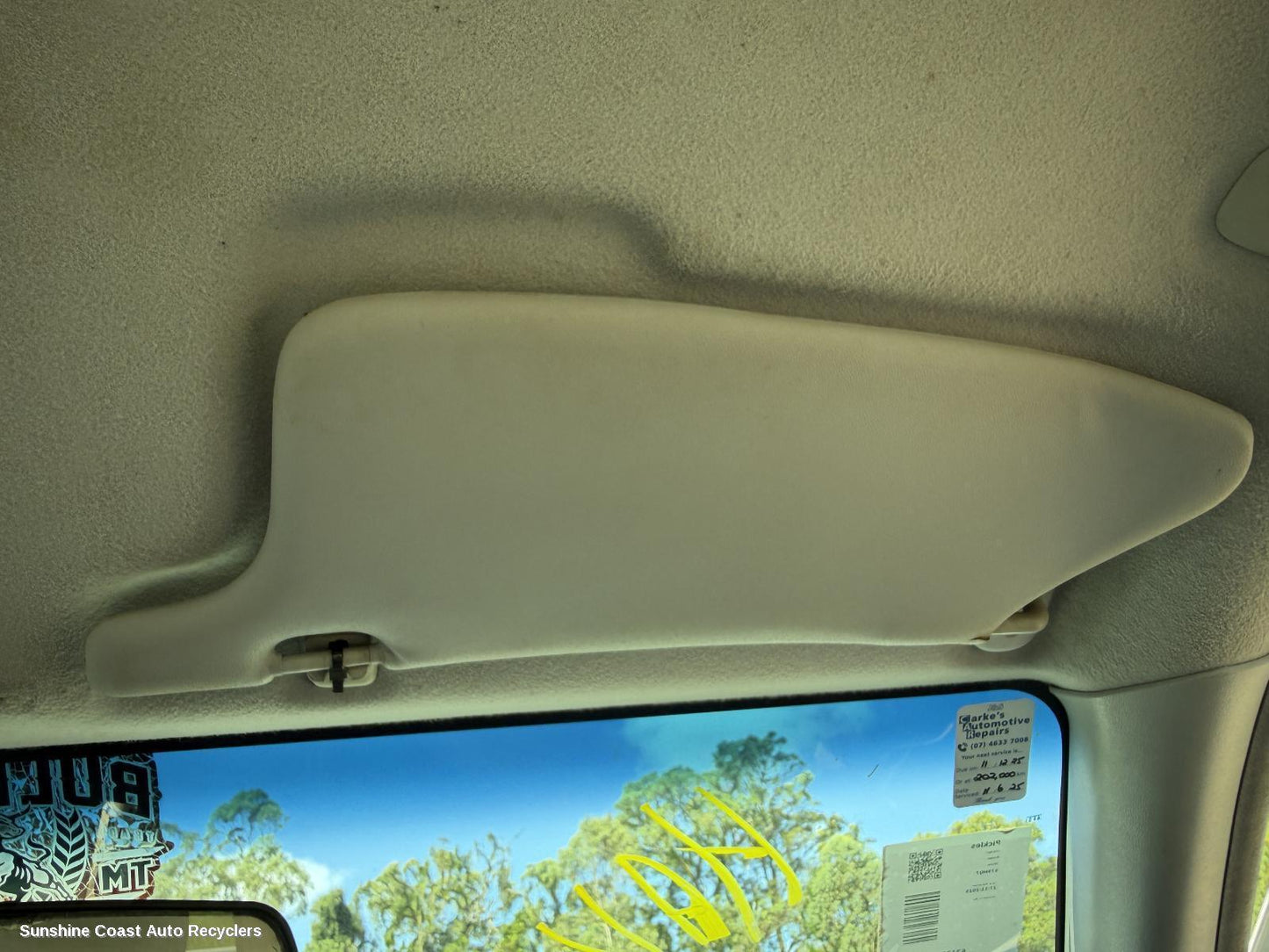 2003-2008 Holden Rodeo Sunvisor