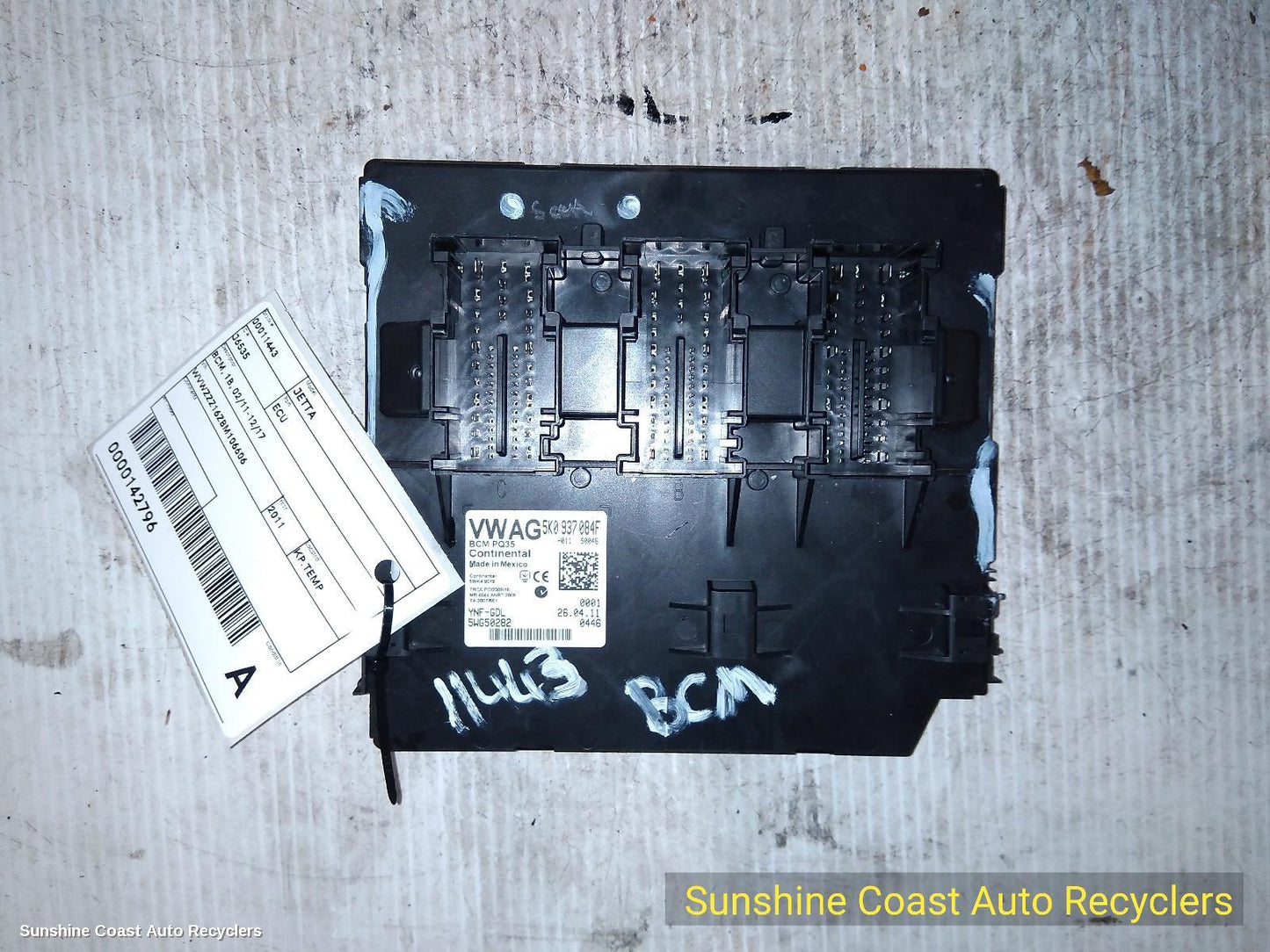 2011 Volkswagen Jetta Ecu