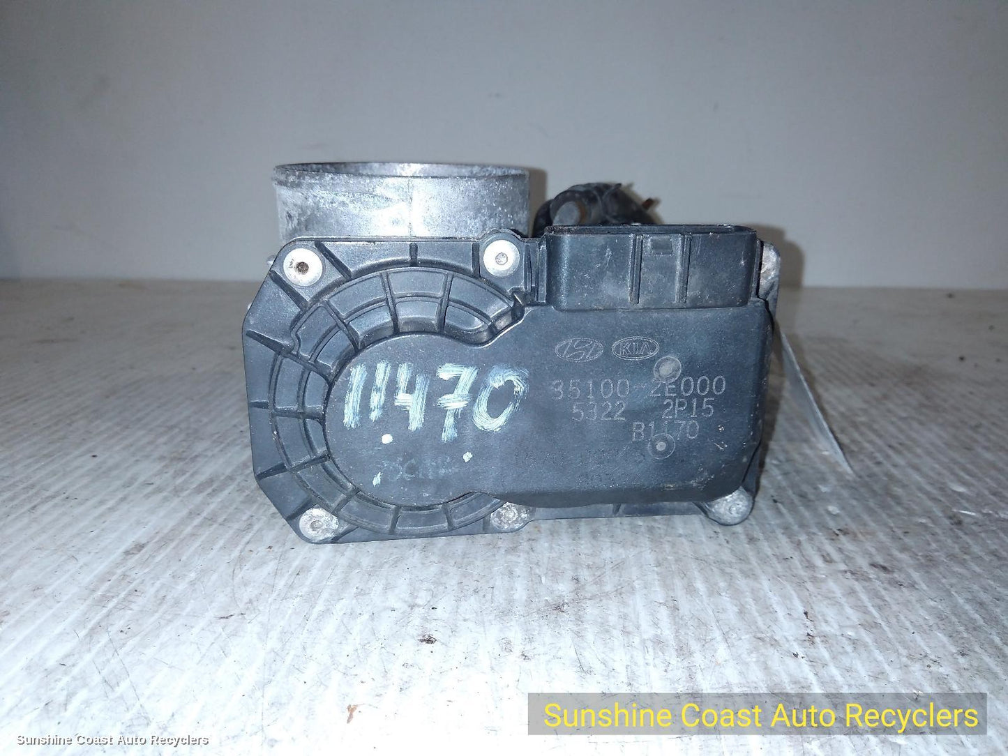 2012 Hyundai Elantra Throttle Body