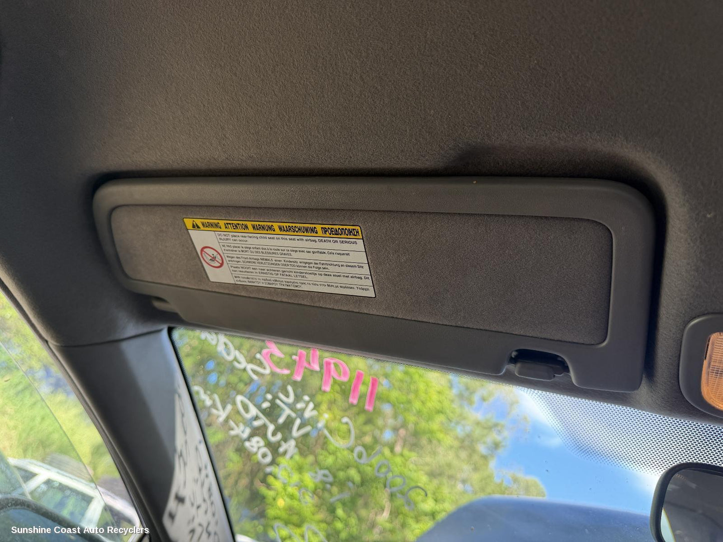 2006-2011 Honda Civic Sunvisor