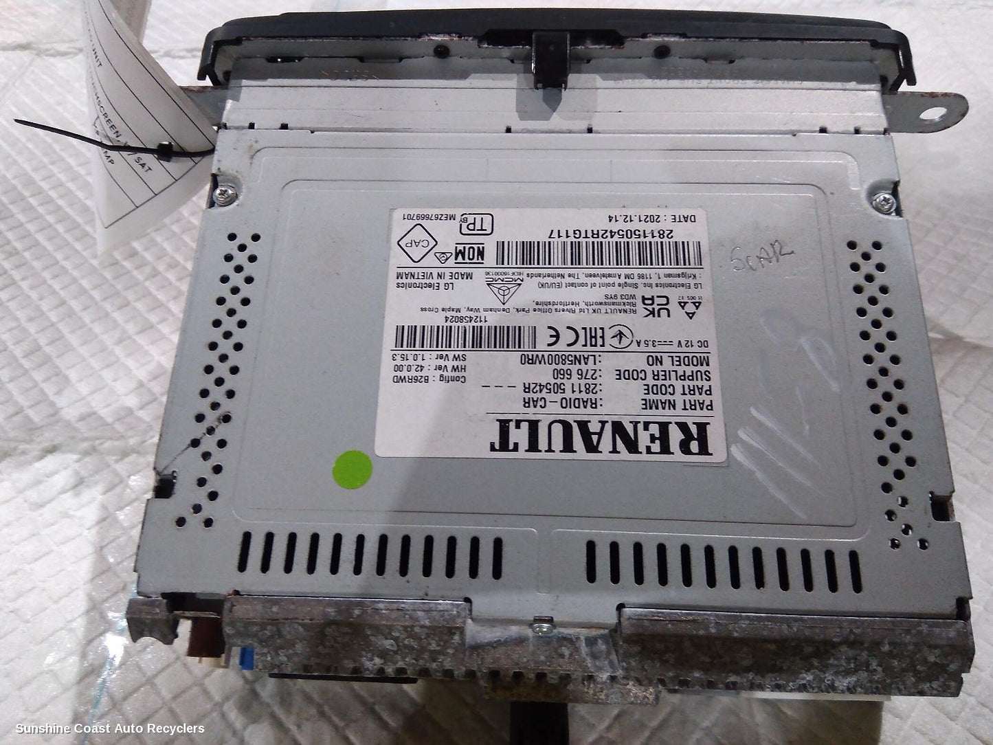 2022-2026 Renault Trafic Radio Cd Dvd Sat Tv