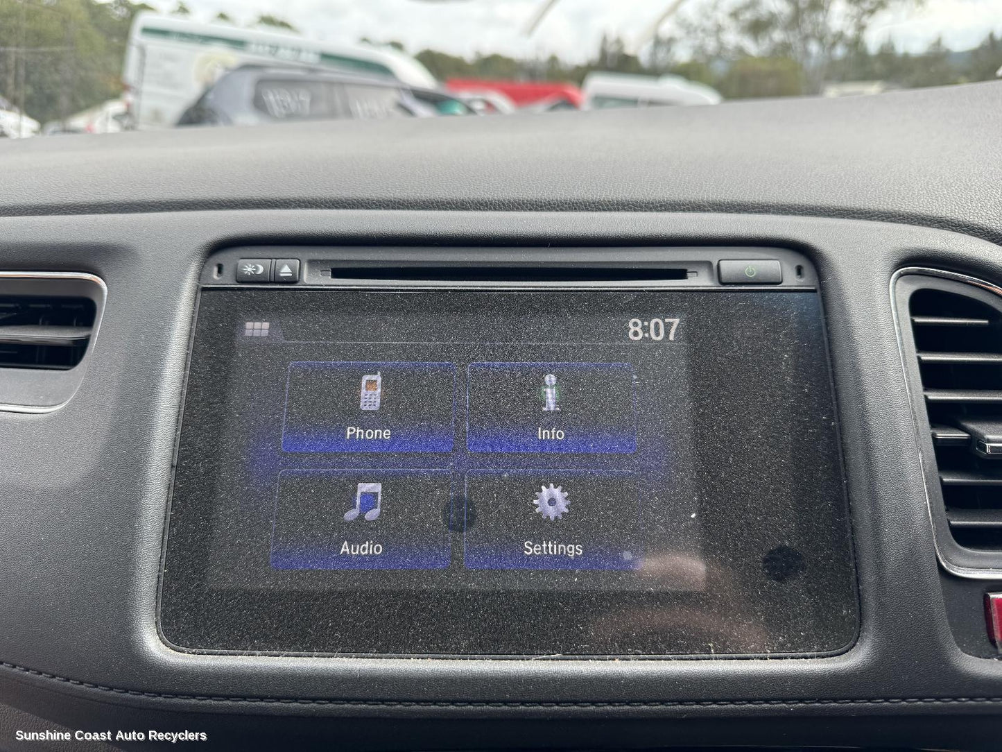 2016 Honda Hrv Radio Cd Dvd Sat Tv