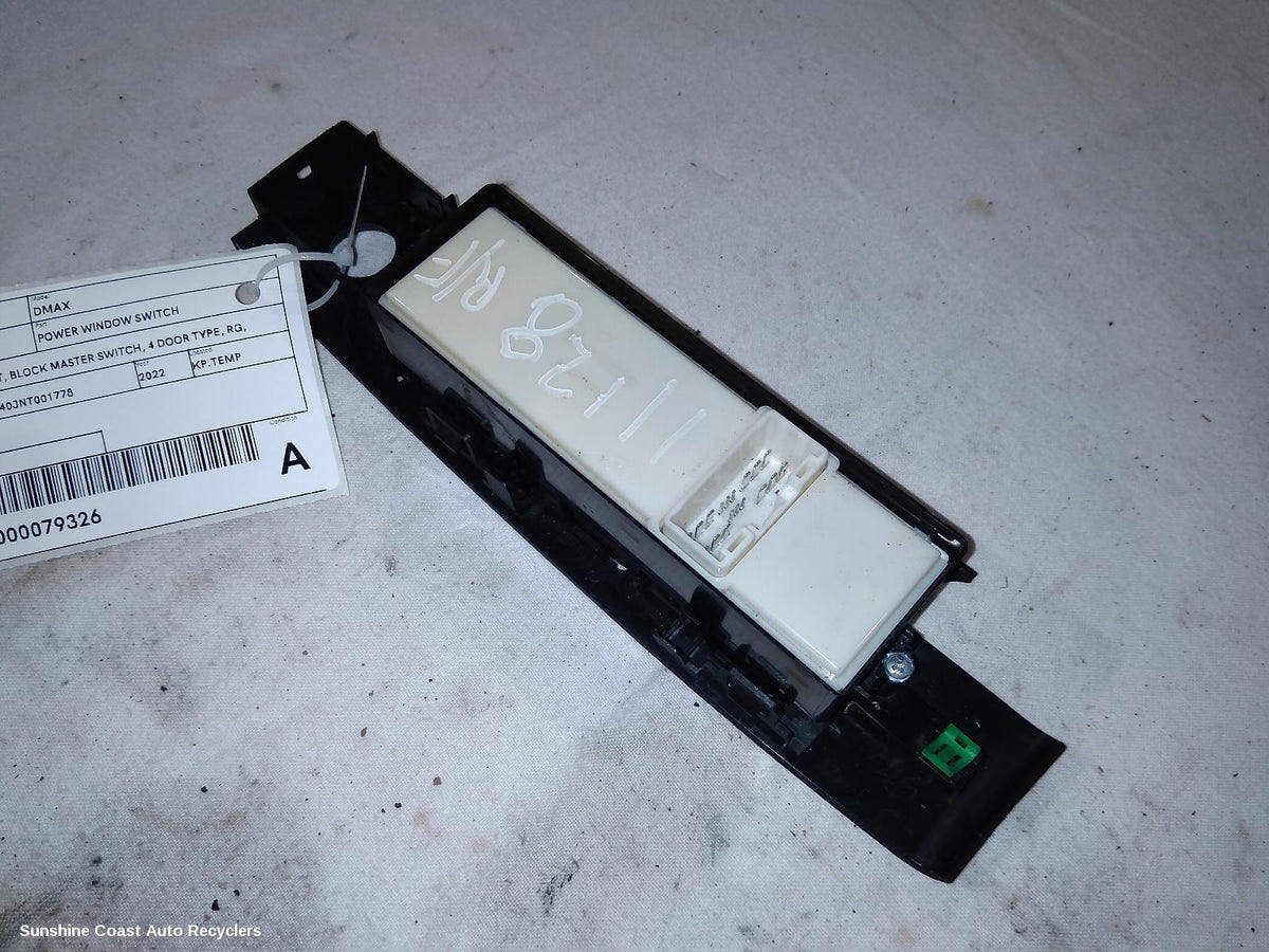 2020-2025 Isuzu Dmax Pwr Dr Wind Switch