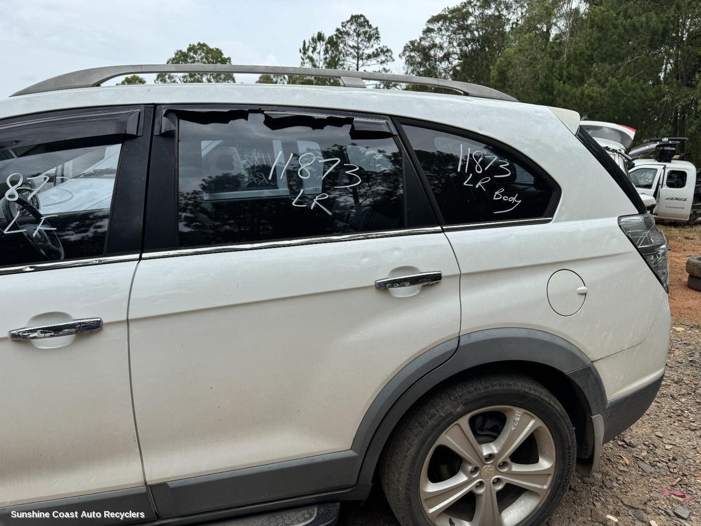 2013 Holden Captiva Left Rear Door Sliding