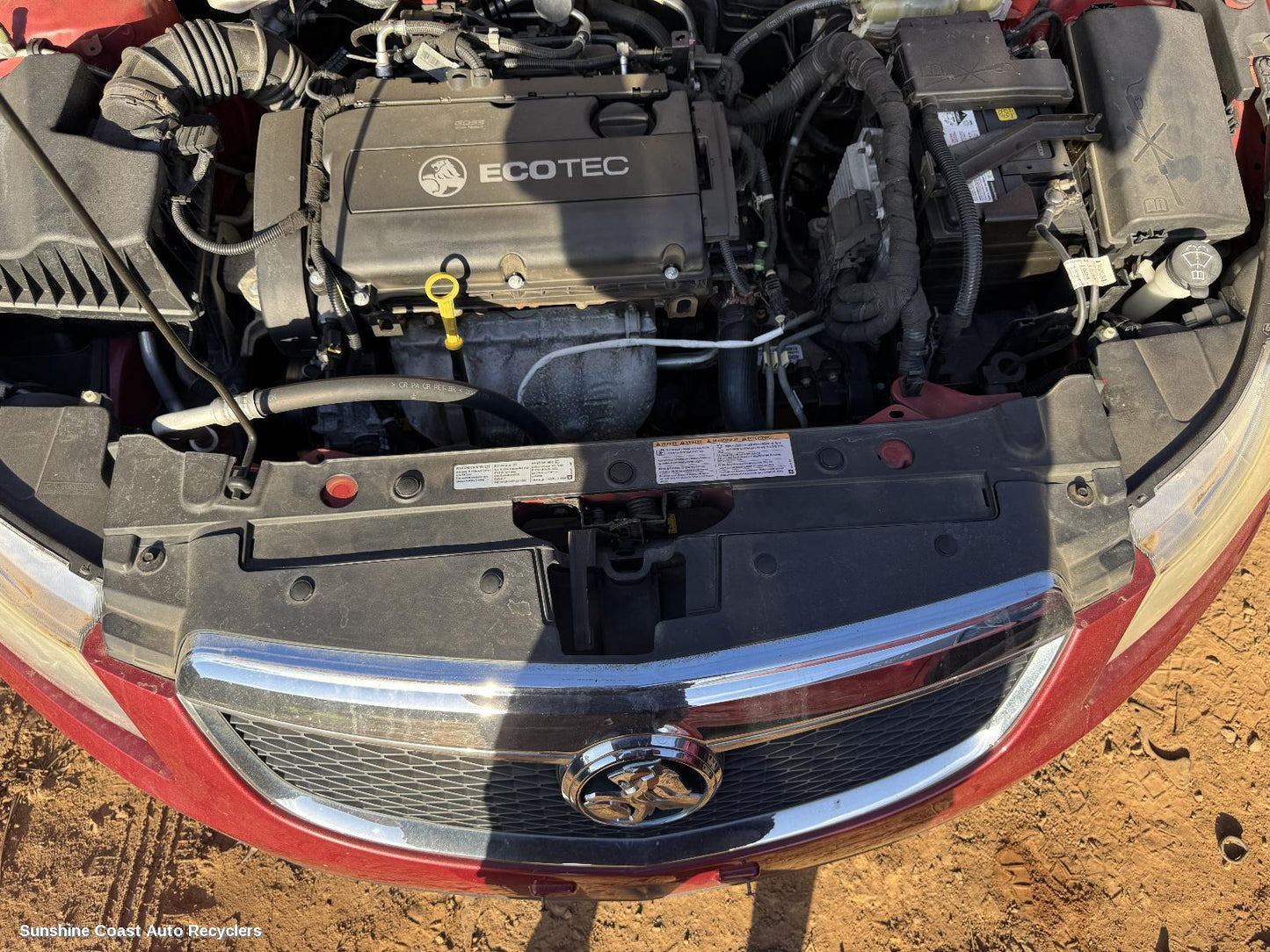 2014 Holden Cruze Bonnet Lock Support