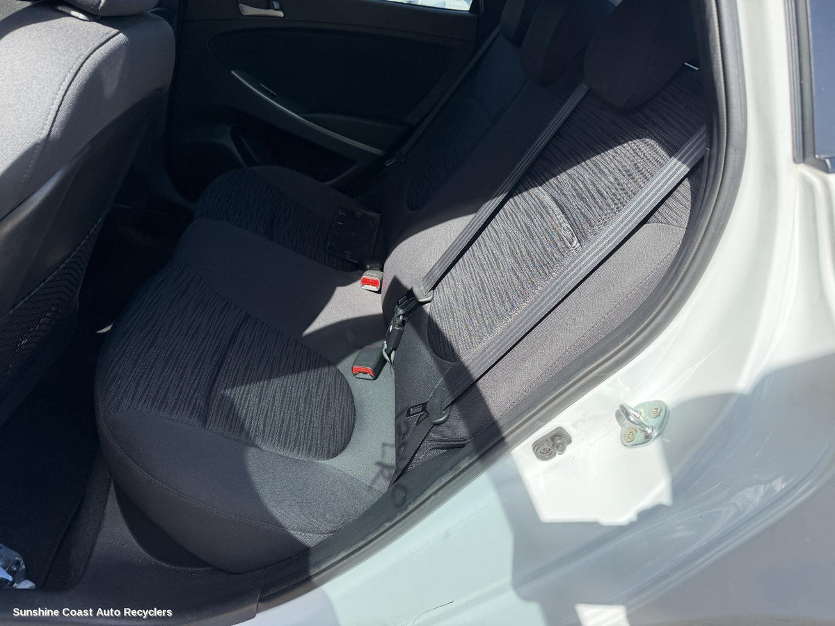 2011-2019 Hyundai Accent 2nd Seat  Rear Seat