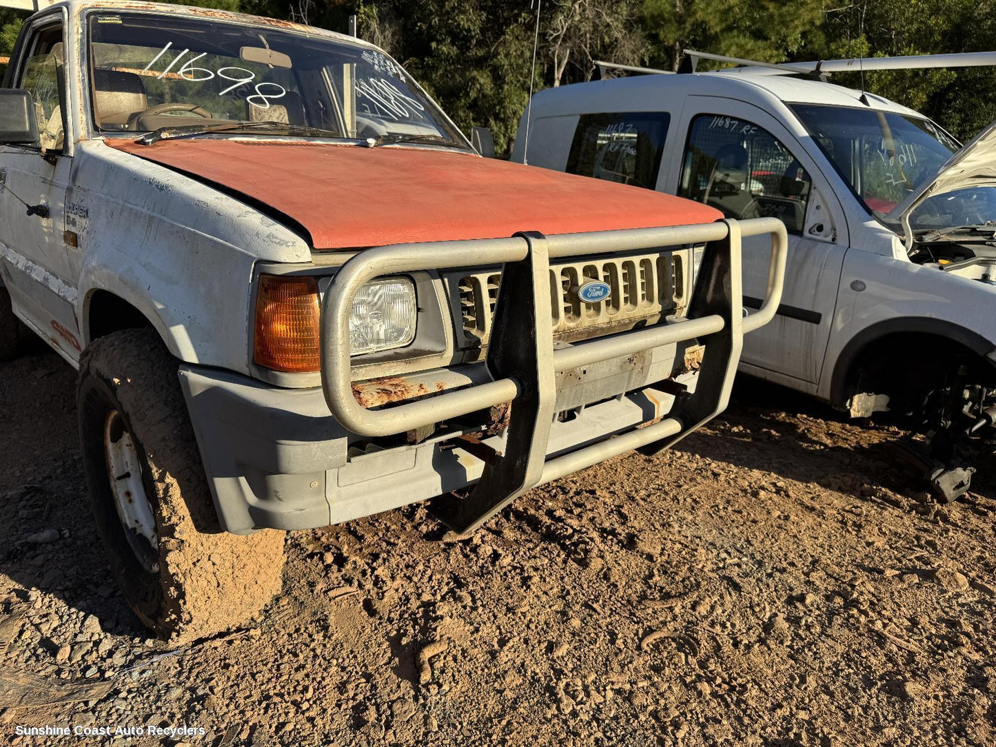 1992 Ford Courier Front Bumper