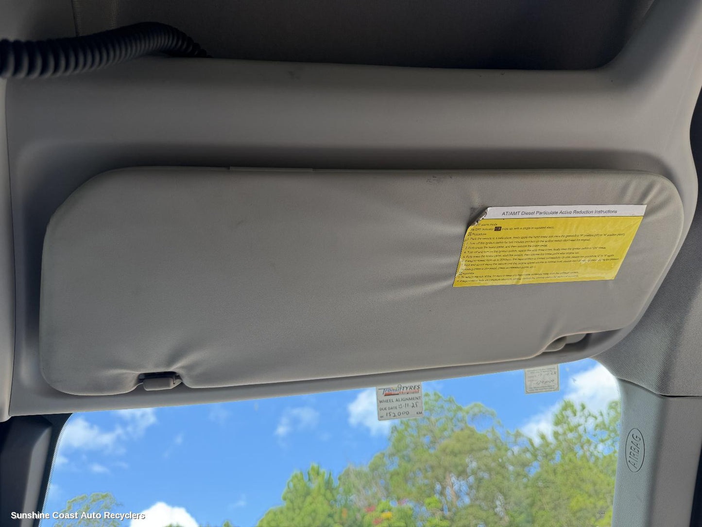 2020-2026 Ldv Deliver 9 Sunvisor