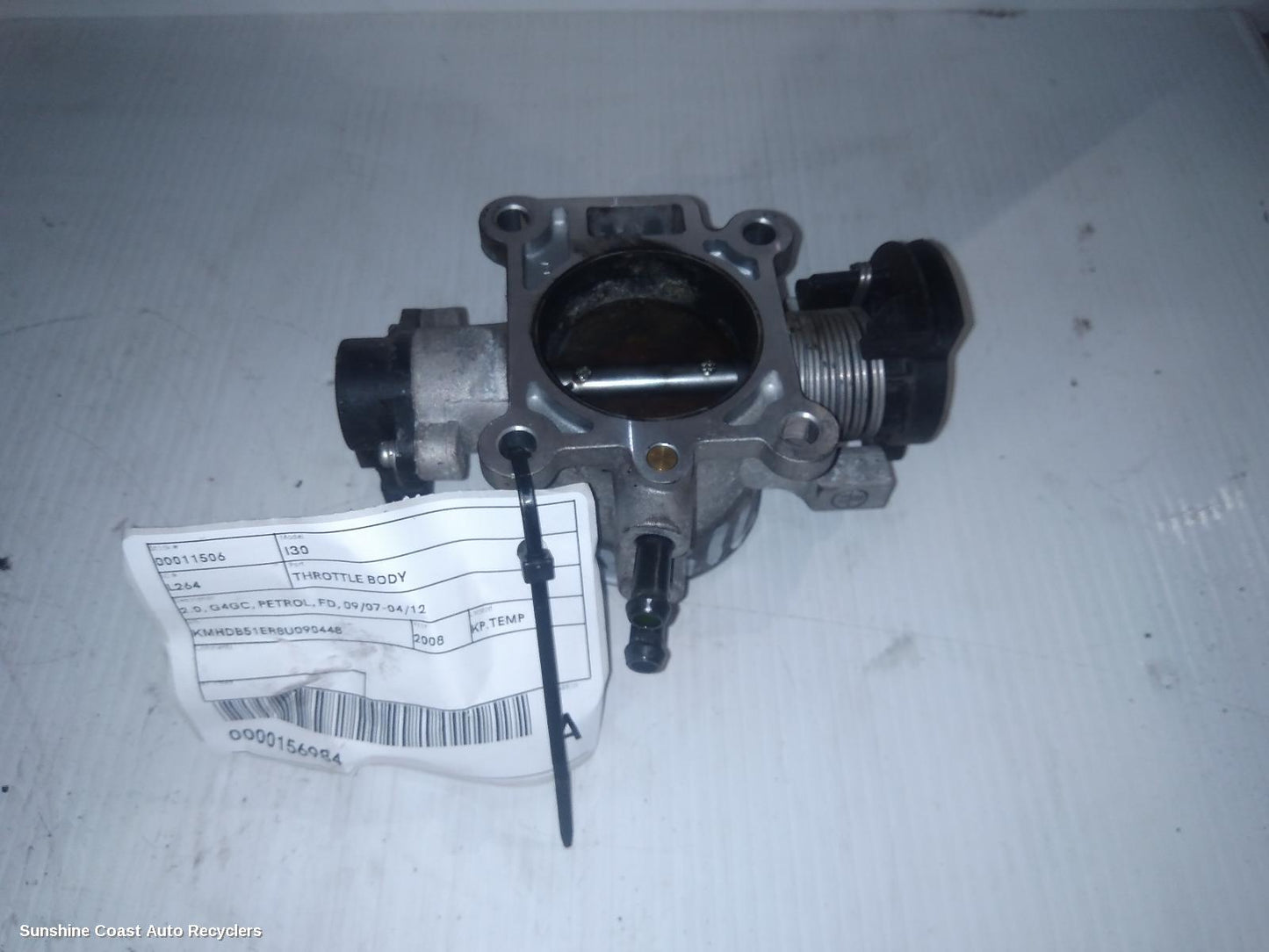 2008 Hyundai I30 Throttle Body