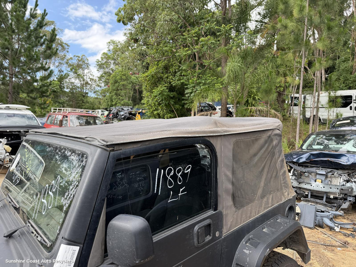 2003 Jeep Wrangler Roof