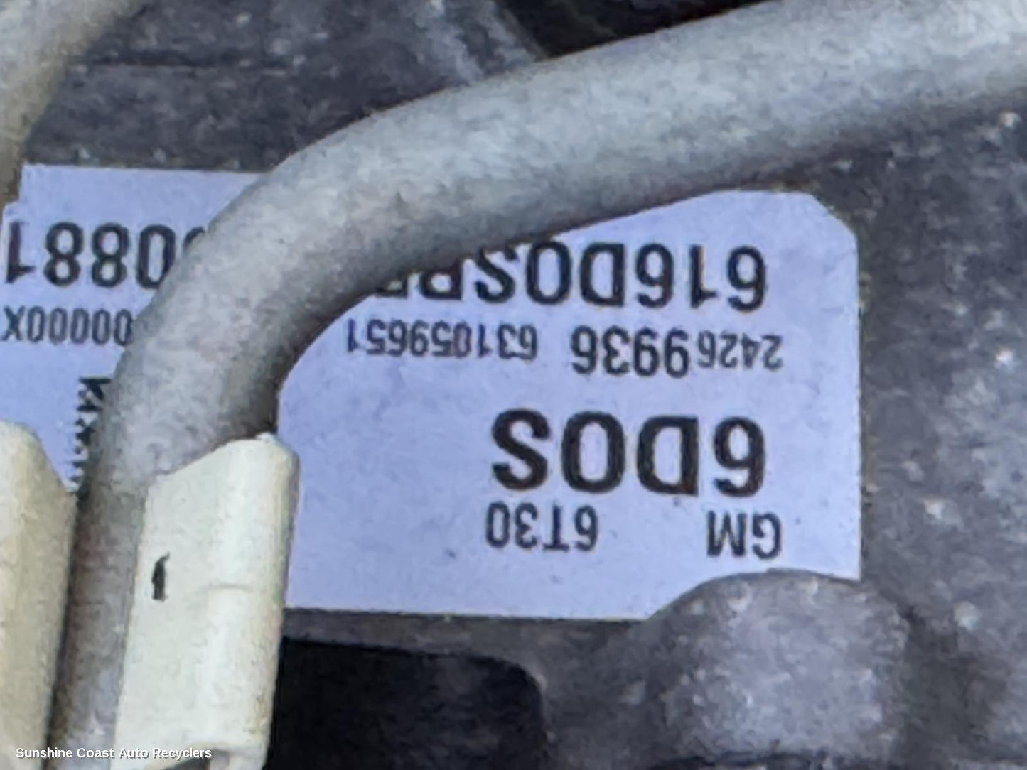 2013-2017 Holden Cruze Trans Gearbox