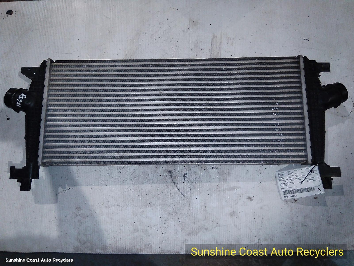 2015 Holden Cruze Intercooler