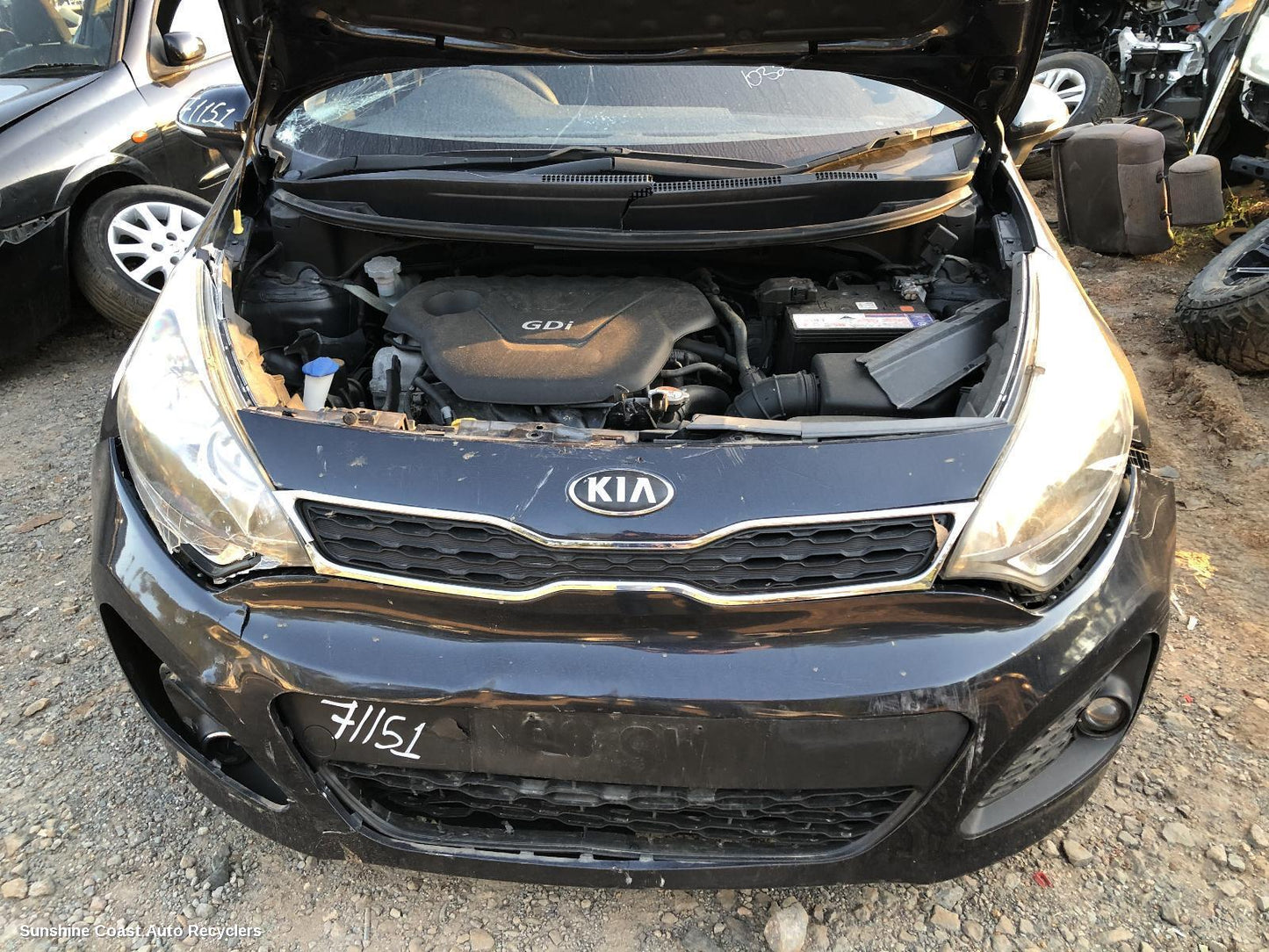 2012 Kia Rio Trans Gearbox