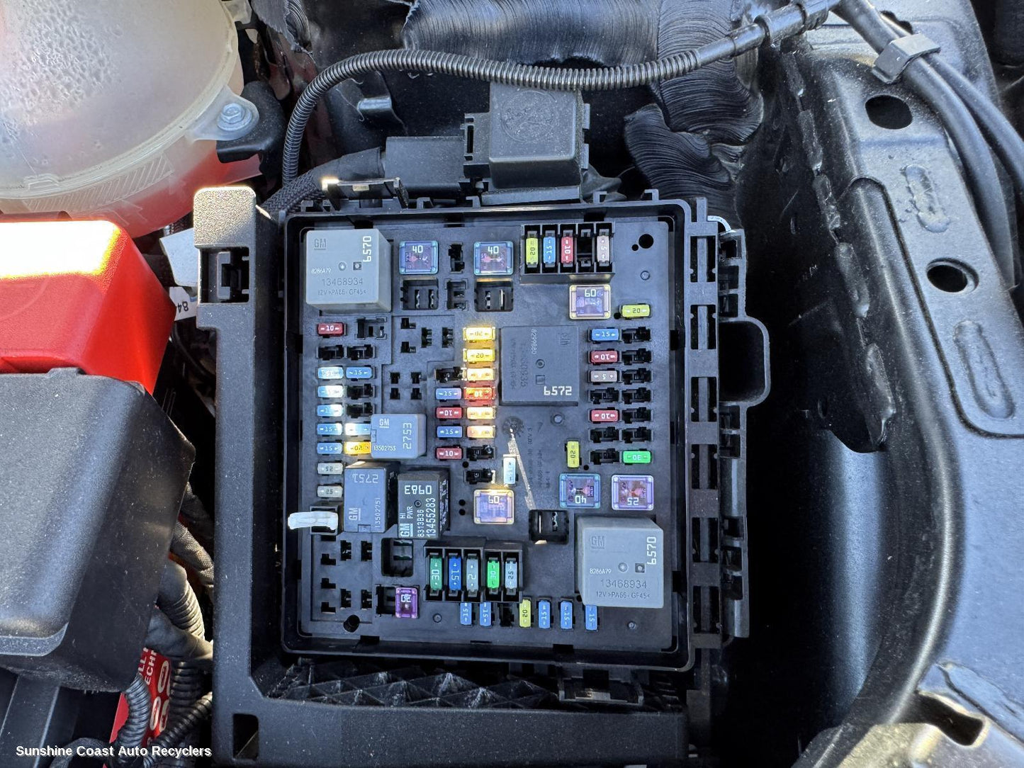 2019 Holden Acadia Fuse Box