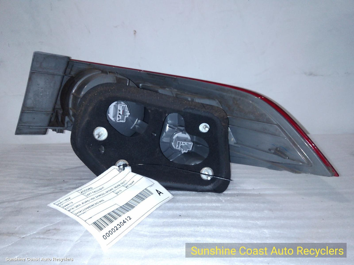 2008-2011 Honda Accord Left Taillight