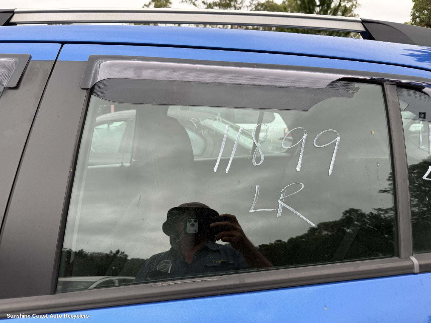 2016 Holden Trax Left Rear Door Window