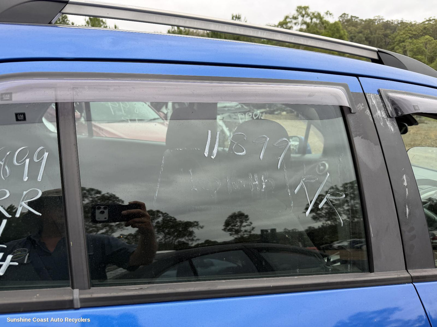 2016 Holden Trax Right Rear Door Window