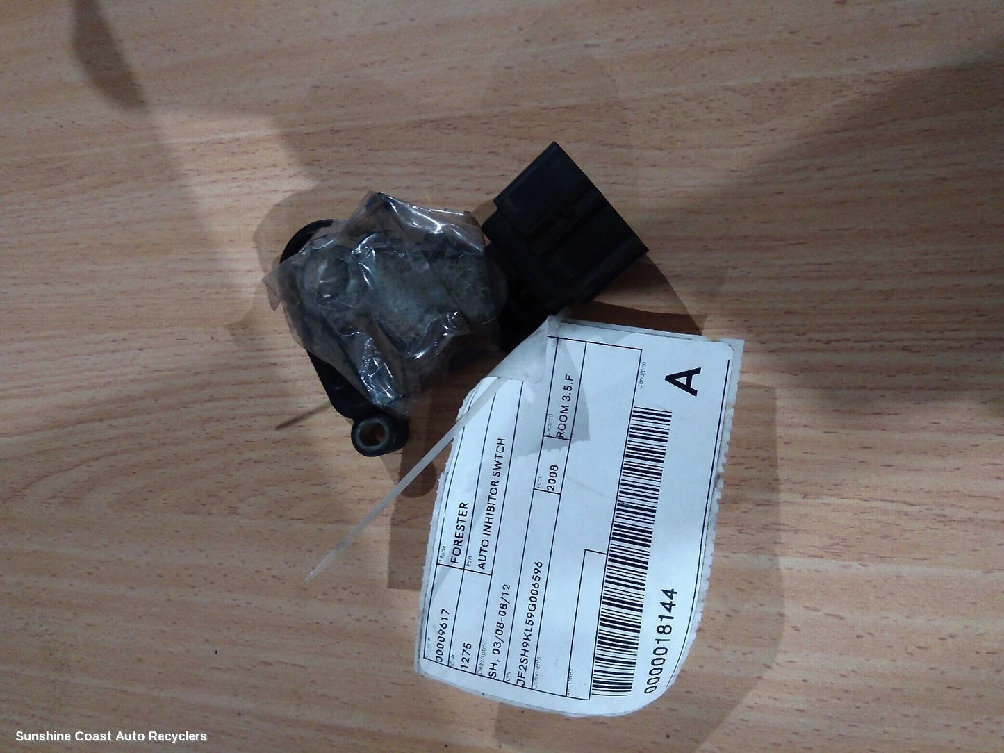 2008 Subaru Forester Auto Inhibitor Swtch