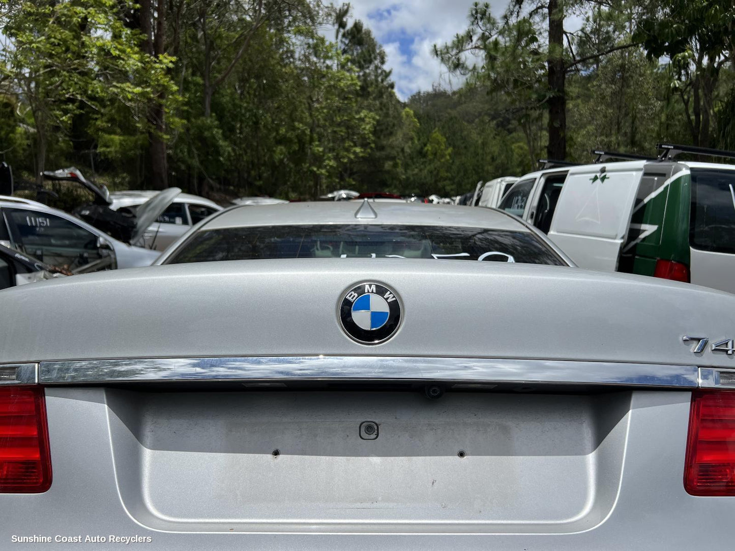 2009-2015 Bmw 7 Series Rear Garnish