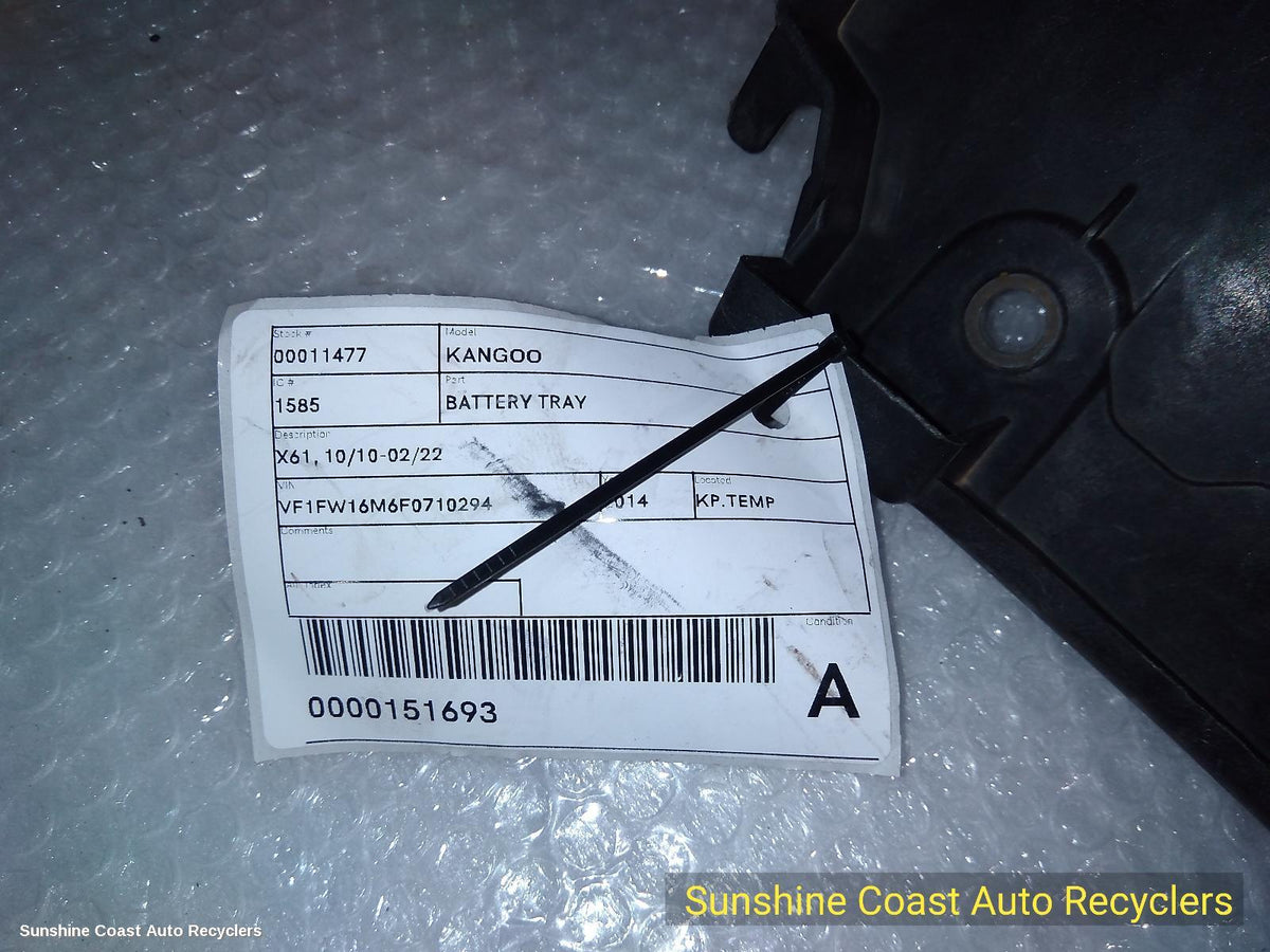 2010-2022 Renault Kangoo Battery Tray