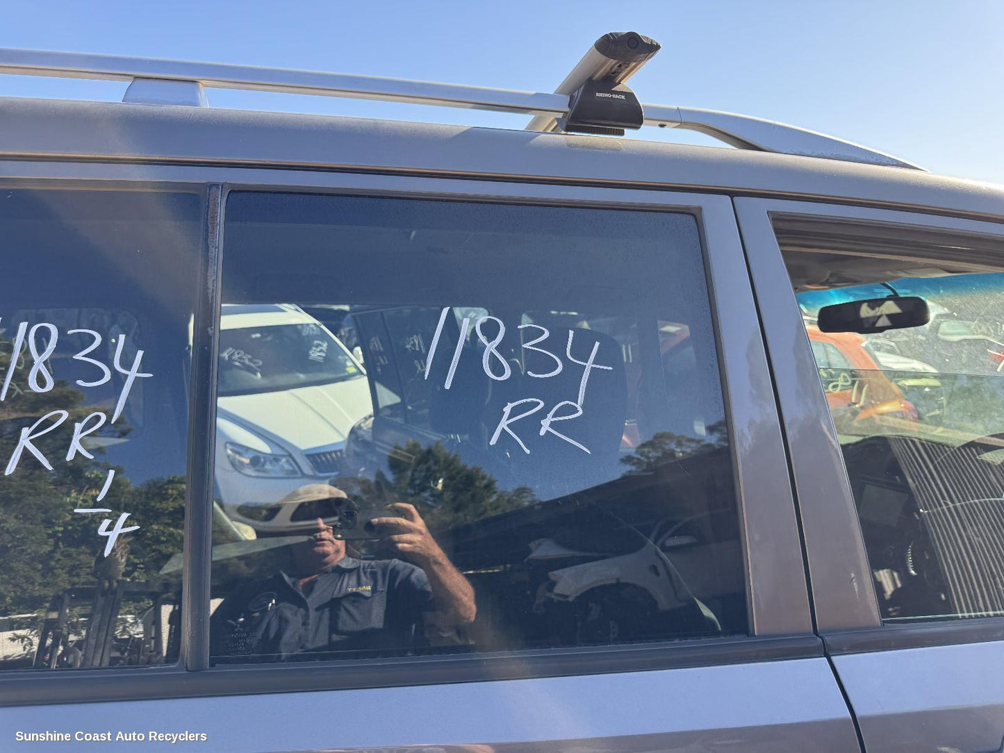 2006-2021 Mitsubishi Pajero Right Rear Door Window