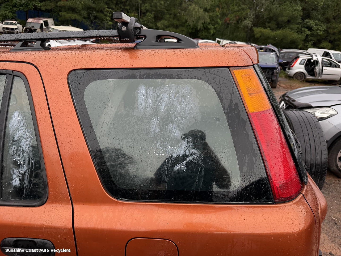 1995-2001 Honda Crv Left Rear Side Glass
