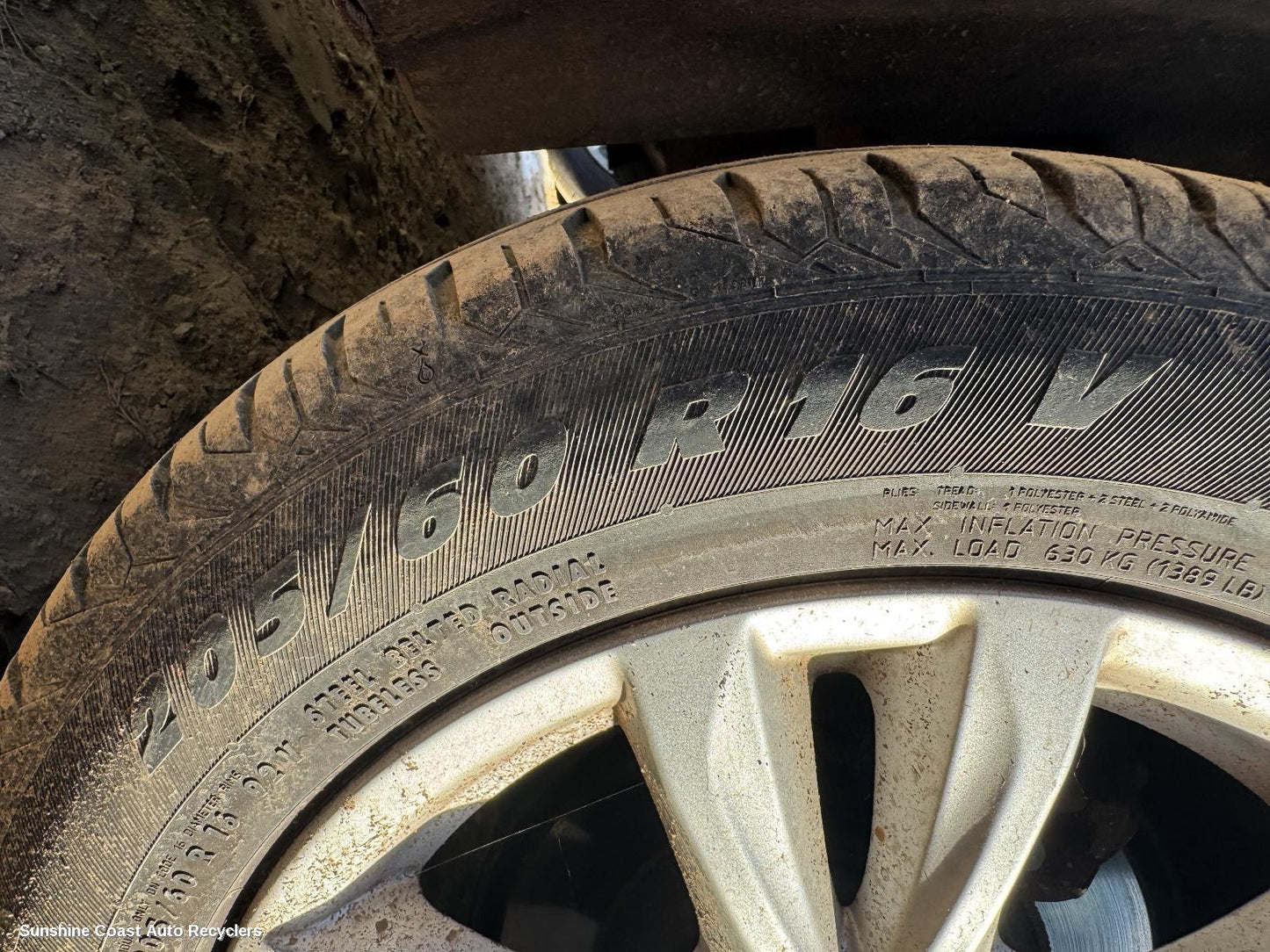 2014 Holden Cruze Tyre
