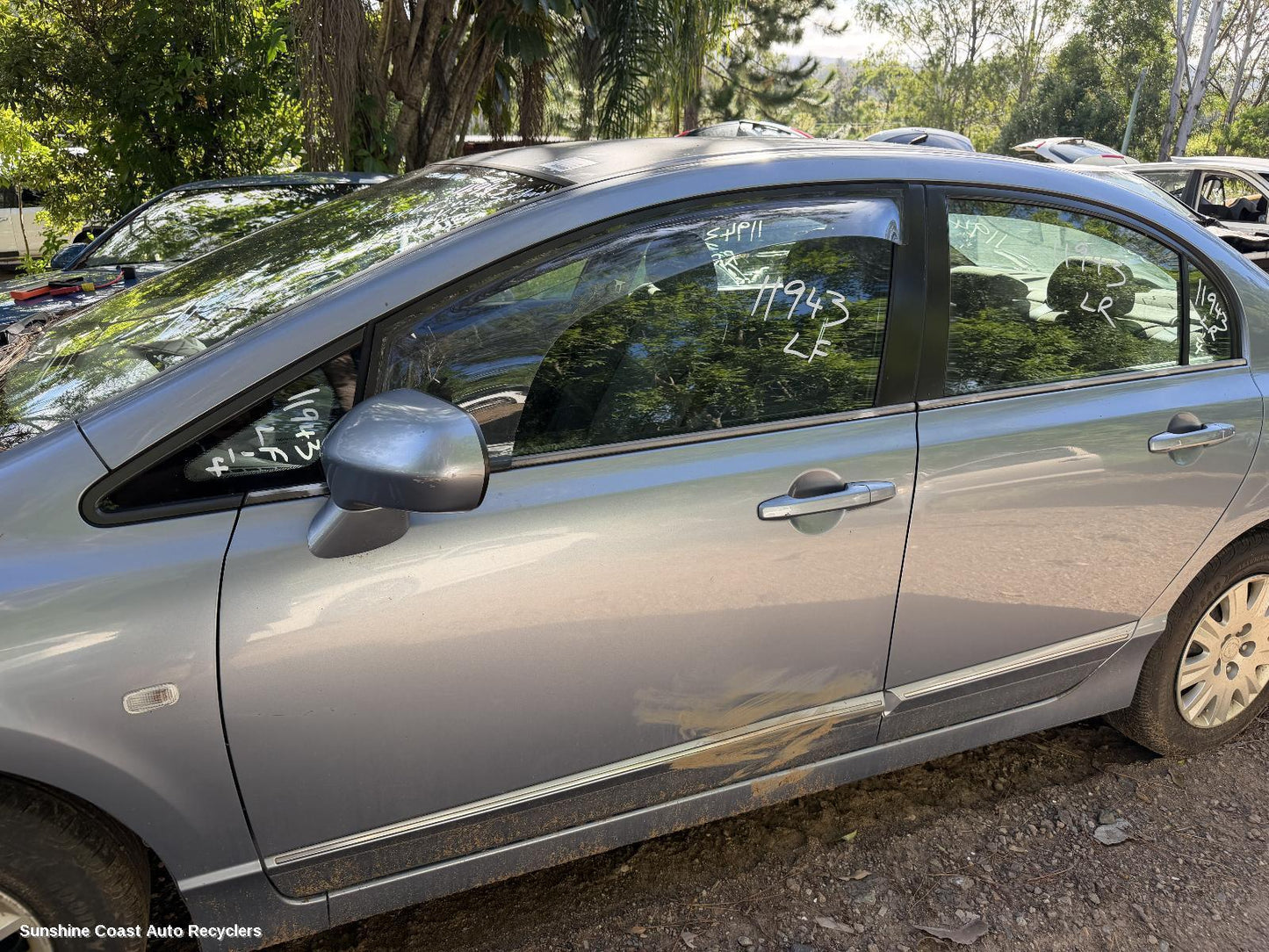 2006-2011 Honda Civic Left Front Door