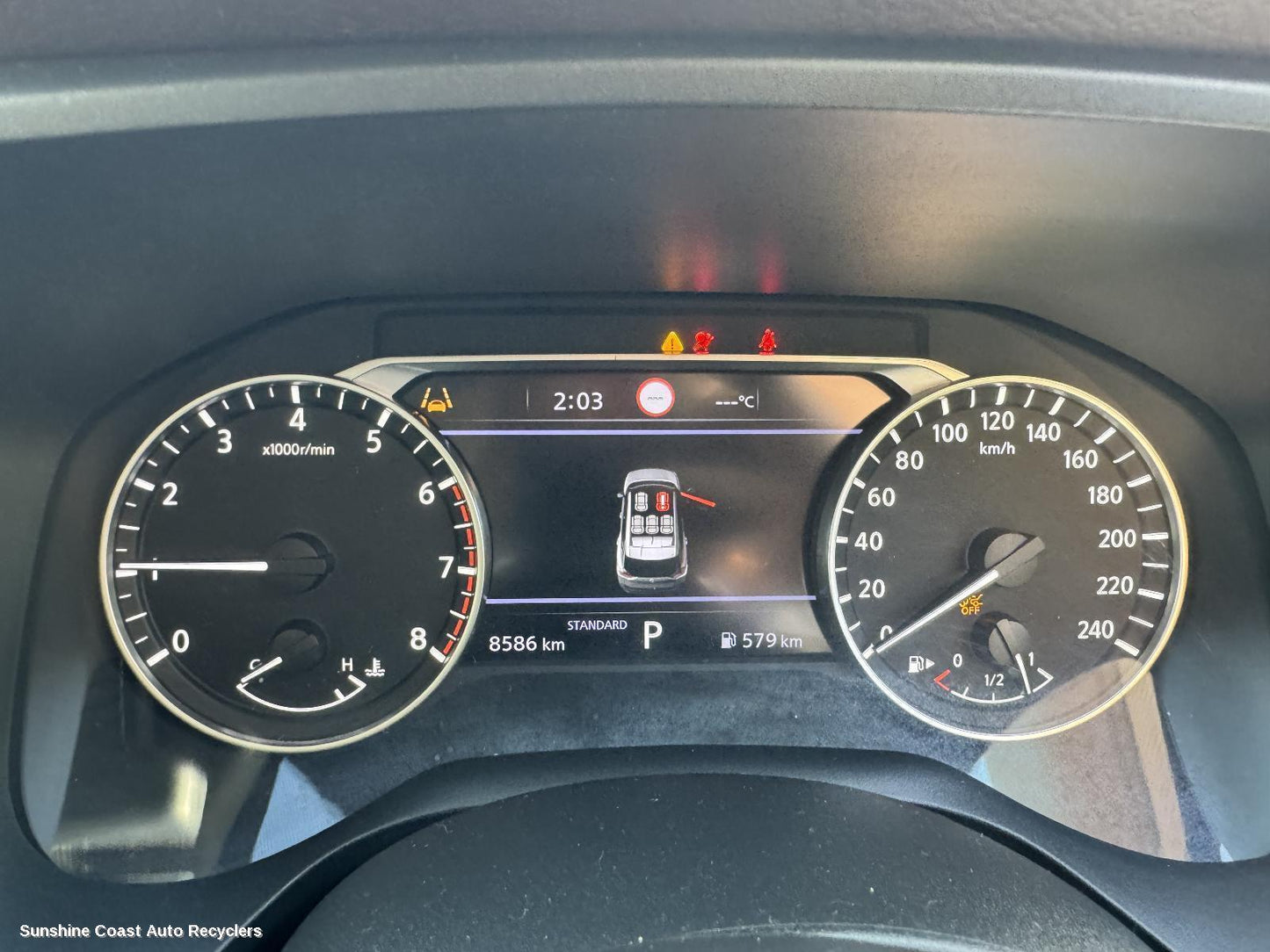 2022-2026 Nissan Xtrail Instrument Cluster