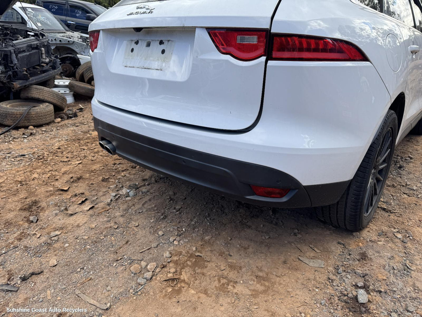 2016 Jaguar F Pace Rear Bumper