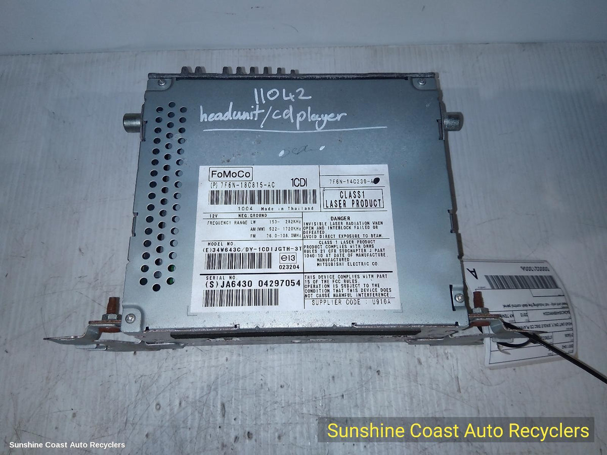 2008-2015 Jaguar Xf Radio Cd Dvd Sat Tv