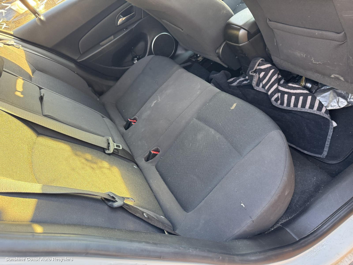 2015 Holden Cruze 2nd Seat  Rear Seat