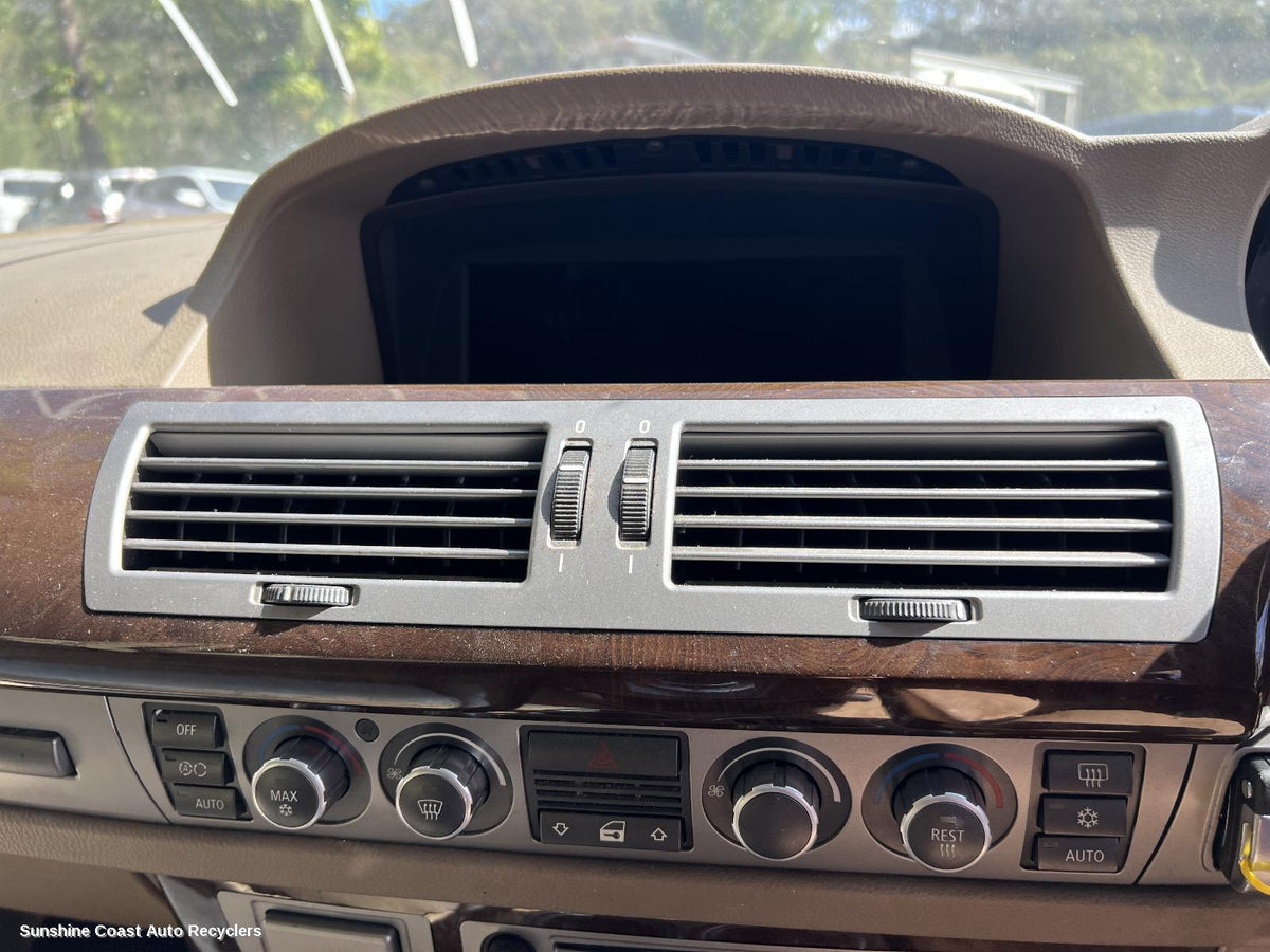 2002-2008 Bmw 7 Series Heater Ac Controls