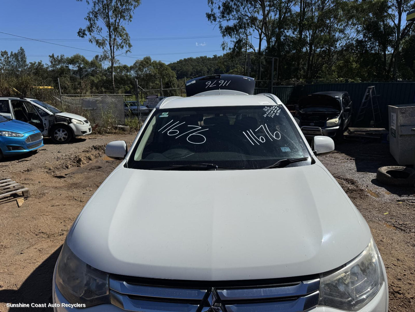 2014 Mitsubishi Outlander Bonnet
