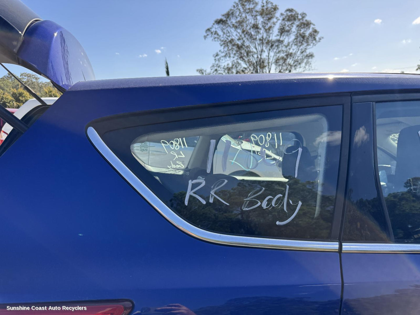 2015 Ford Kuga Right Rear Side Glass