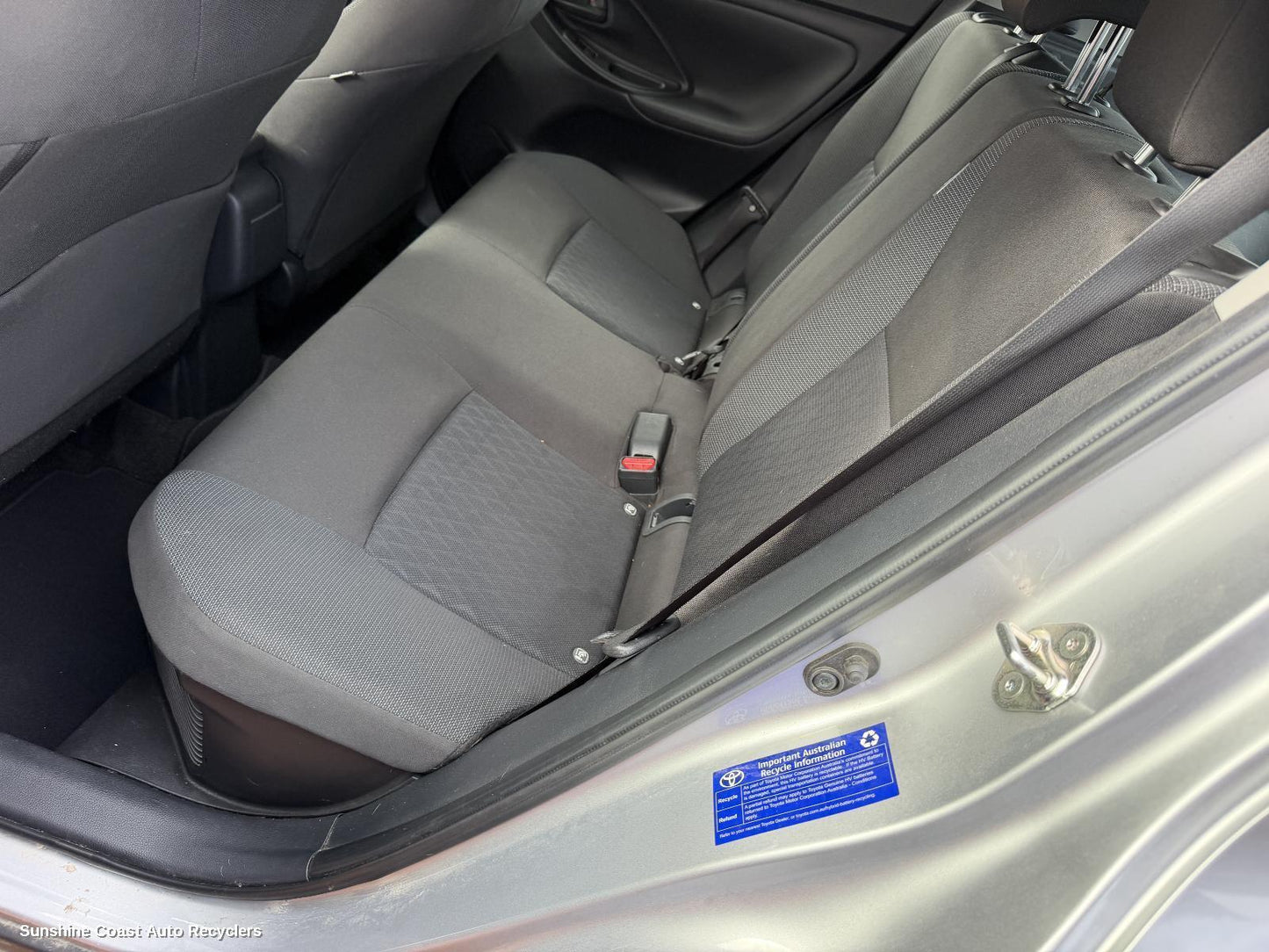 2020-2026 Toyota Yaris Cross 2nd Seat  Rear Seat