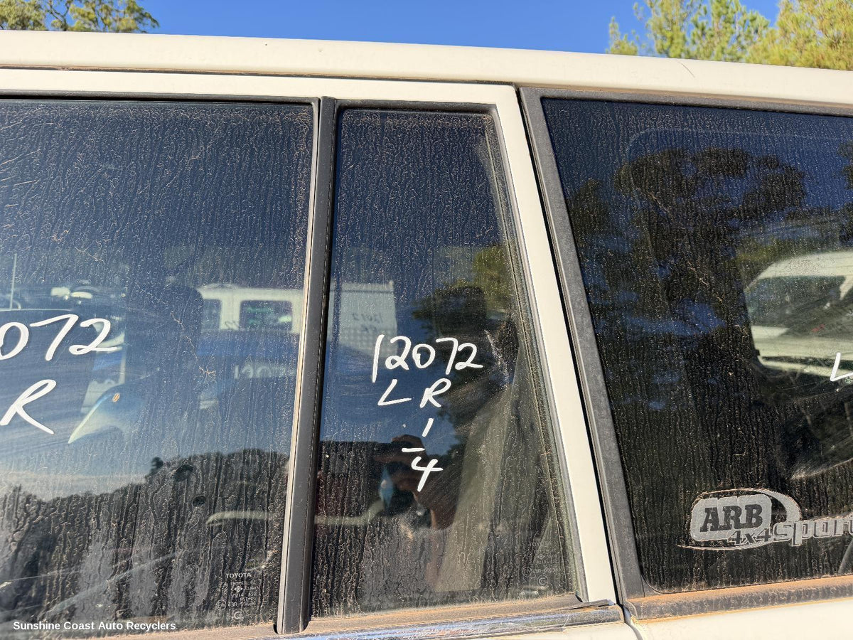 1998-2007 Toyota Landcruiser Left Rear 1 4 Door Glass