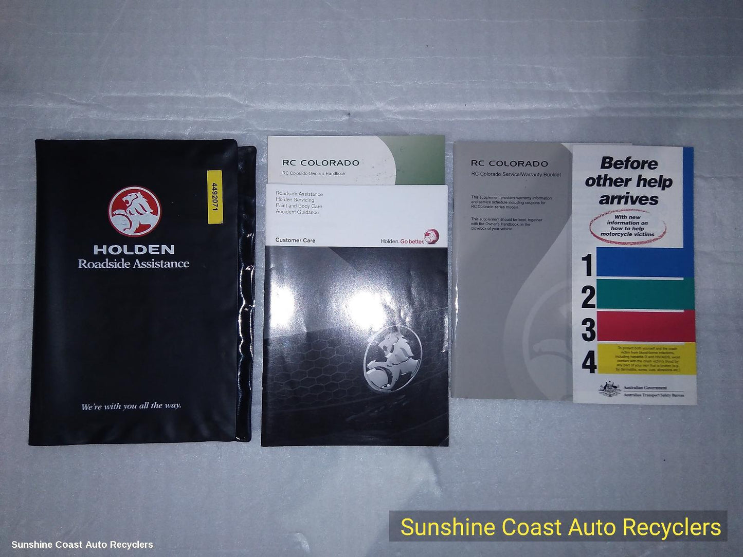 2010 Holden Colorado Owners Handbook