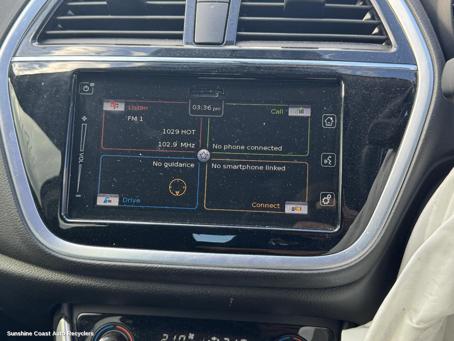 2017 Suzuki S-cross Radio Cd Dvd Sat Tv
