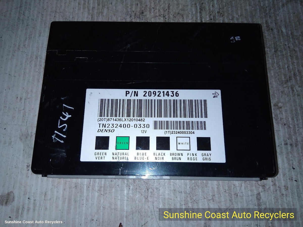 2006-2013 Holden Commodore Ecu