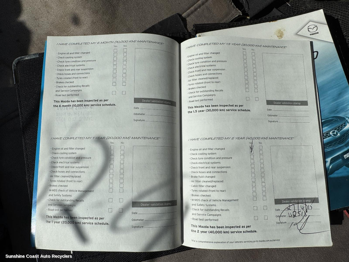 2011-2020 Mazda Bt50 Owners Handbook