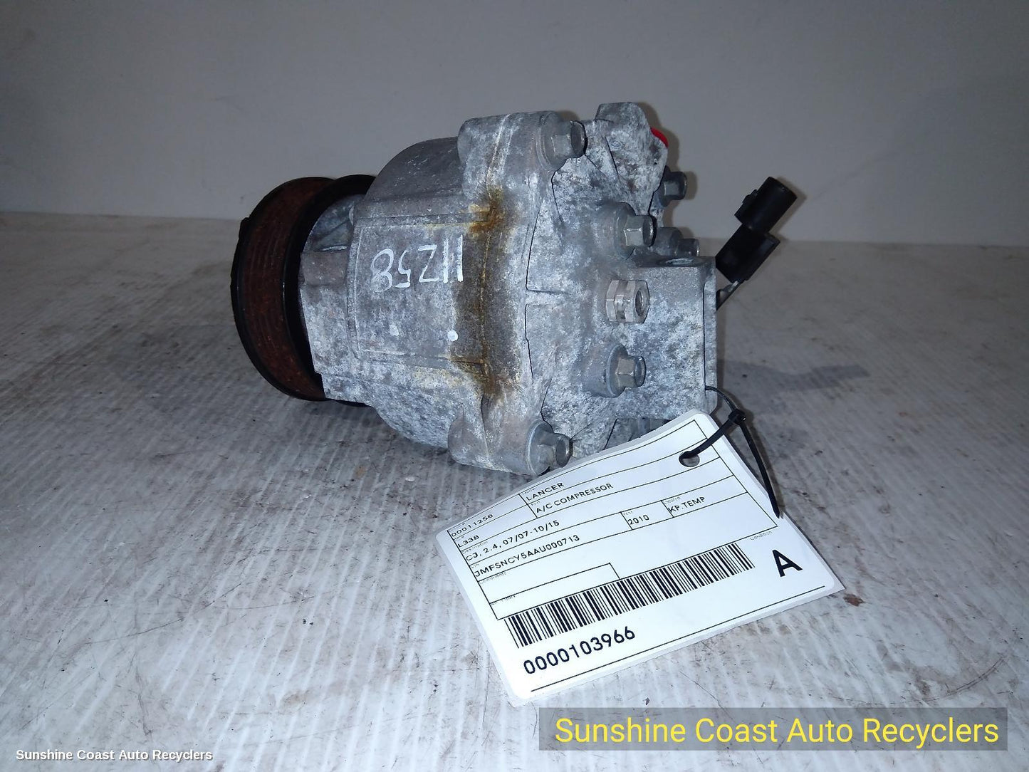 2010 Mitsubishi Lancer A C Compressor