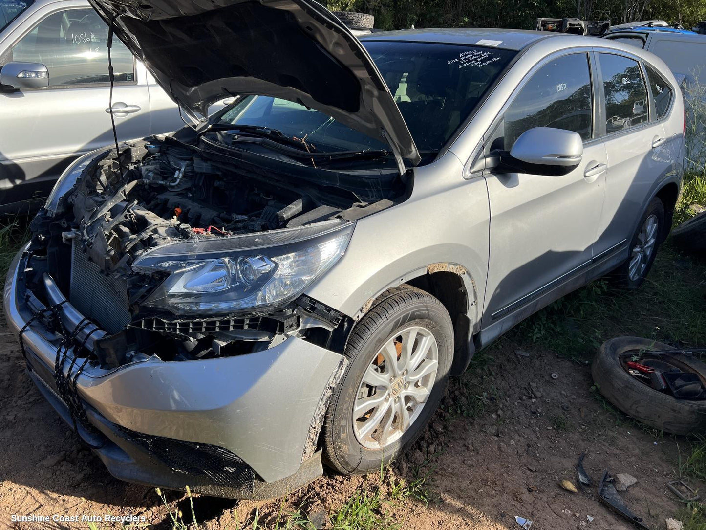 2012 Honda Crv Left Front Window Reg Motor